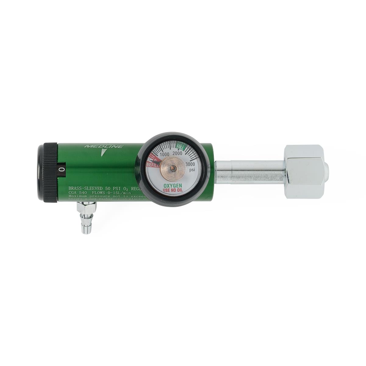 Medline HCS8725M REGULATOR,OXYGEN,0-25 LPM 870 CGA