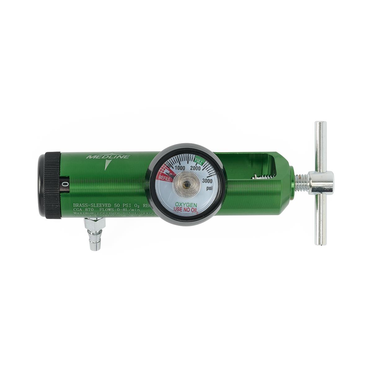 Medline HCS8725M REGULATOR,OXYGEN,0-25 LPM 870 CGA
