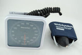 Welch Allyn SPHYG ANEROID WALL 767 w/ADULT 1PC CUFF & BUILT-IN BASKET