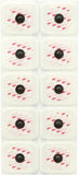 3M-2570 BG/50 Electrode ECG ADULT FOAM RECTANGULAR SOLID GEL RADIOLUCENT RED DOT