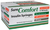Allison Medical 22-9010 SURE COMFORT INSULIN SYRINGE, 29 G, 1/2" (12mm), 1cc BX/100