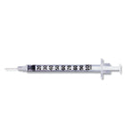 BX/100 MICROFINE INSULIN SYRINGE W/NEEDLE 1ML 28G X 0.5" RB