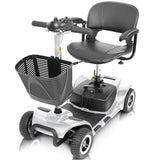 ViveHealth MOB1027BLU 4 Wheel Mobility Scooter VH Silver