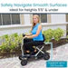 Vive Health MOB1030SLB Folding Mobility Scooter
