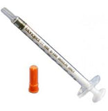 KENDALL 1188100555  BX/100 MONOJECT SOFTPACK INSULIN SYRINGE 1cc LOW DEAD-SPACE GRADUATED STERILE LATEX-FREE