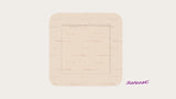 MOLNLYCKE 581200 BX/5 MEPILEX BORDER FLEX LITE ADHERENT FOAM DRESSING 7.5CM X 7.5CM