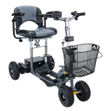 SupaScoota Sprint Portable Mobility Scooter Gray