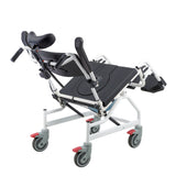 3-in-1 Aluminum Tilting Transport, Commode and Shower Chair