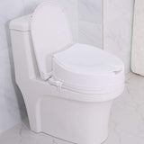 Raised Toilet Seat with Lid - 2", 4" and 6"